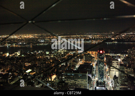 Aussicht Auf Manhattan Vom Empire State Building Stockfoto