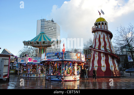 Kirmes in Frankfurt Christmas Market, Centenary Square, Birmingham, West Midlands, England, Vereinigtes Königreich Stockfoto