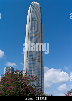 Dh CENTRAL HONG KONG Central Hong Kong Wolkenkratzer IFC2 Tower International Finance Center China Stockfoto