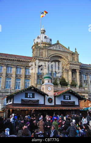 Frankfurt Christmas Market, Victoria Square, Birmingham, West Midlands, England, Vereinigtes Königreich Stockfoto