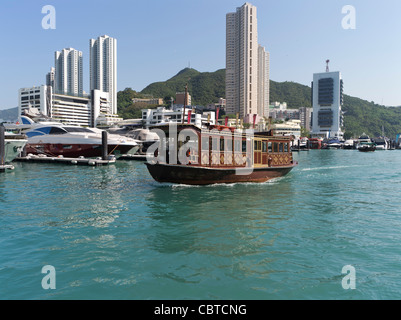 dh Aberdeen Hafen ABERDEEN HONG KONG Jumbo Ferry in Aberdeen Harbour Anchorage Stockfoto