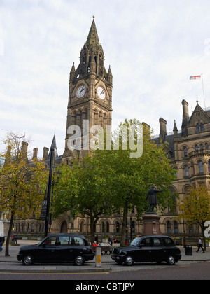 Rathaus in Albert Square, Manchester UK Stockfoto