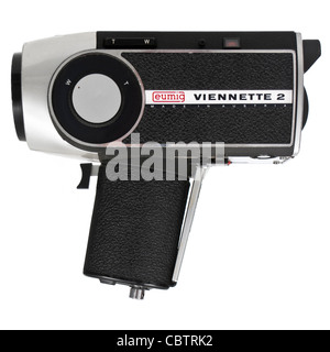 Jahrgang 1960 Eumig Viennette 2 Super-8 Cine / Film-Film-Kamera, made in Austria Stockfoto