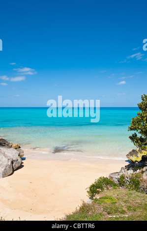 Bermuda. Drews Strandbucht. Stockfoto