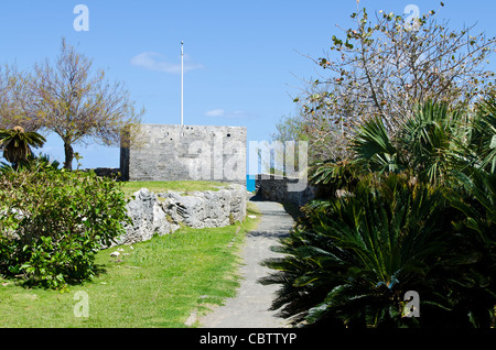 Bermuda. Gates Fort Park und Fort, Bermuda. Stockfoto