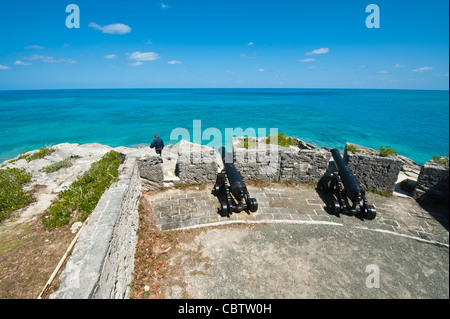 Bermuda. Gates Fort Park und Fort, Bermuda. Stockfoto