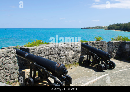 Bermuda. Gates Fort Park und Fort, Bermuda. Stockfoto