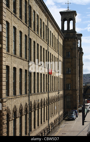 Saltaire, industrielle Modelldorf, West Yorkshire Stockfoto