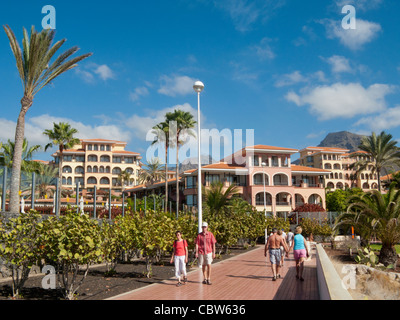 Costa Adeje Fanabe Teneriffa Spanien Stockfoto