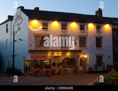 Rose &amp; Crown Pub, Warwick, Warwickshire, England, UK Stockfoto