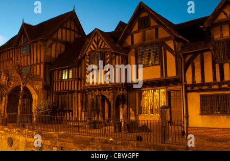 Lord Leycester Hospital, Warwick, Warwickshire, England, UK Stockfoto