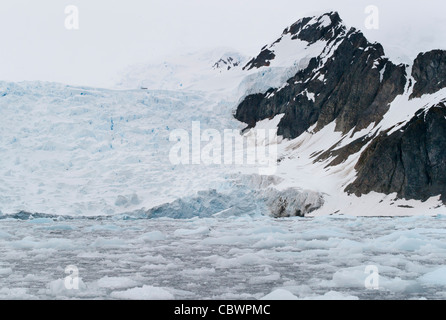 SKONTORP COVE, PARADISE HARBOUR, ANTARKTIS Stockfoto