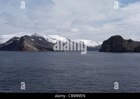 WHALER ES BAY, DECEPTION ISLAND, SÜD-SHETLAND-INSELN Stockfoto