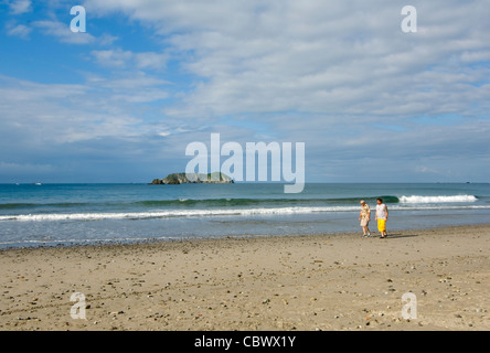 Strand Manuel Antonio Nationalpark Costa Rica Stockfoto