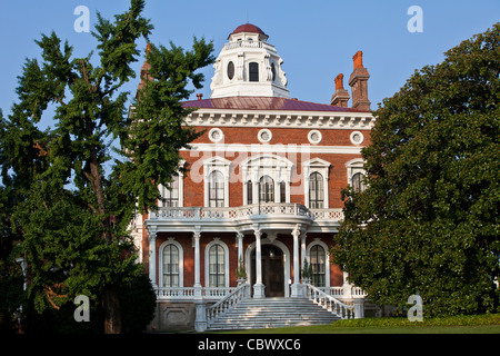 Hay House & Museum in Macon, Georgia. Bekannt als die Johnston-Felton-Hay House ein National Historic Landmark ist und ab 1855 gebaut Stockfoto