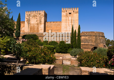 ALHAMBRA GRENADA ANDALUSIEN SPANIEN Stockfoto