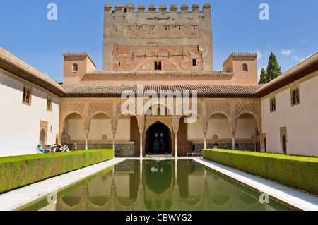 ALHAMBRA GRENADA ANDALUSIEN SPANIEN Stockfoto