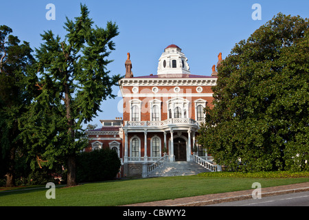 Hay House & Museum in Macon, Georgia. Bekannt als die Johnston-Felton-Hay House ein National Historic Landmark ist und ab 1855 gebaut Stockfoto