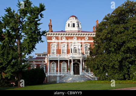 Hay House & Museum in Macon, Georgia. Bekannt als die Johnston-Felton-Hay House ein National Historic Landmark ist und ab 1855 gebaut Stockfoto