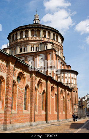 Kirche Santa Maria della Grazie in Mailand Stockfoto