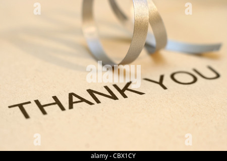 Danke Stockfoto