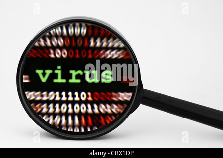 Virus-Konzept Stockfoto