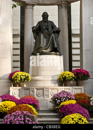 William Cullen Bryant Memorial, Bryant Park, New York Stockfoto