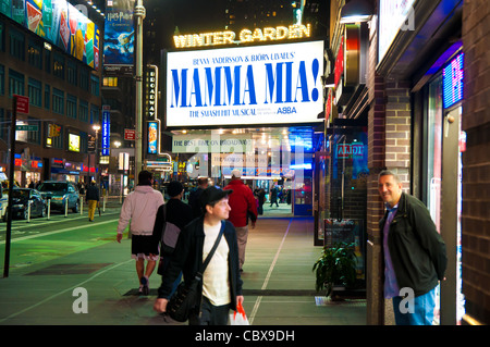 Mamma Mia Musical in New York City, USA Stockfoto