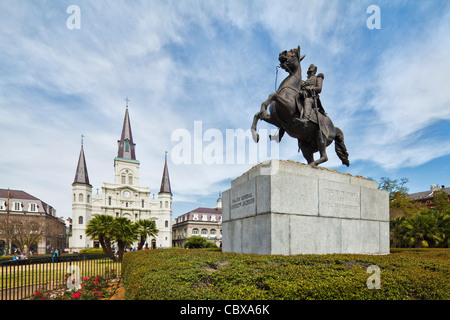 Jackson Square, New Orleans Stockfoto