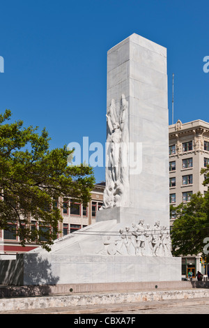 Alamo Kriegerdenkmal, San Antonio Stockfoto
