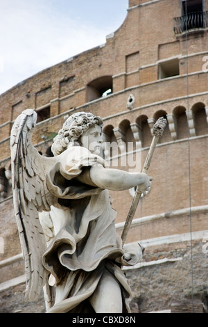 Engel auf St. Angelo Festung Stockfoto