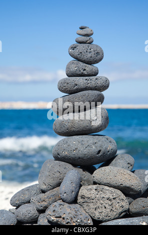 Weihnachten-cairn Stockfoto