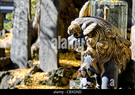 NARITA, Japan – der Narita-san-Tempel, auch bekannt als Shinsho-Ji (neuer Siegestempel), ist ein buddhistischer Tempelkomplex in Shingon, der 940 in der japanischen Stadt Narita östlich von Tokio errichtet wurde. Stockfoto