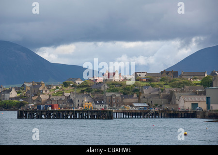 Schottland, Orkney Inseln, Festland, stromness. nordatlantik Hafen von Stromness. Stockfoto