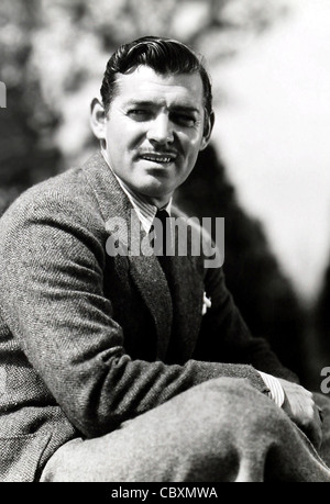 William Clark Gable (1. Februar 1901 – 16. November 1960) US-amerikanischer Schauspieler Stockfoto