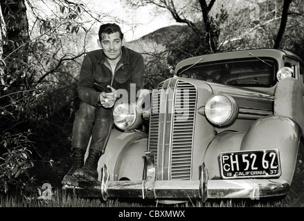 William Clark Gable (1. Februar 1901 – 16. November 1960) US-amerikanischer Schauspieler Stockfoto