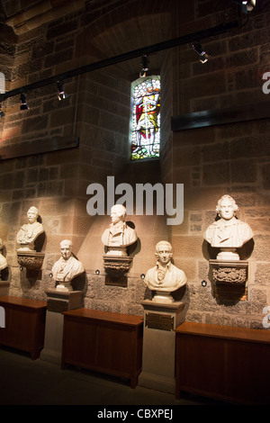 Detail im Inneren Wallace Monument in Stirling ikonischen Schottland, schottische Memoriam an William Wallace Stockfoto