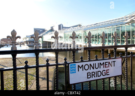 Kingston nach Hull, Hull City, East Riding of Yorkshire, England, UK außerhalb äußere des Princes Quay Kai Einkaufszentrum Stockfoto