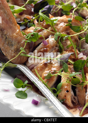 Merlot-Huhn Stockfoto