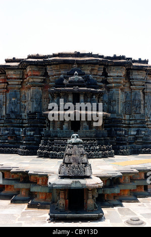 Chennakeshava-Tempel in Belur, Karnataka, Indien Stockfoto