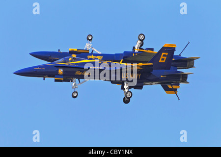 Boeing F18 Hornet Stockfoto