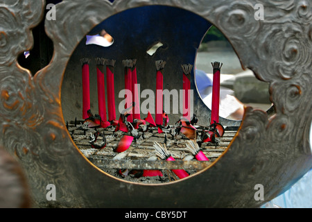 Weihrauch, Kotoku-in Kamakura, Japan Stockfoto