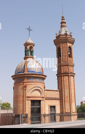 Capillita De La Virgen del Carmen in Sevilla Stockfoto