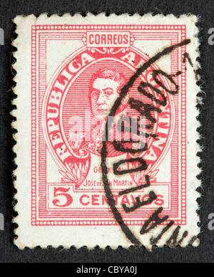 Argentinischen Briefmarke Stockfoto