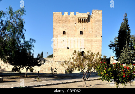 Die Burg Kolossi auf der Insel Zypern Stockfoto