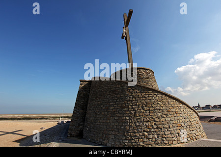 DER MATROSEN KREUZ IN GRAND-FORT-PHILIPPE IN GRAVELINES, NORD (59), FRANKREICH Stockfoto