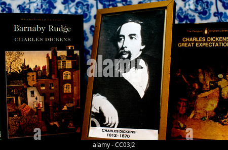 2012 ist zweihundertsten Geburtstag des Schriftstellers Charles Dickens Stockfoto