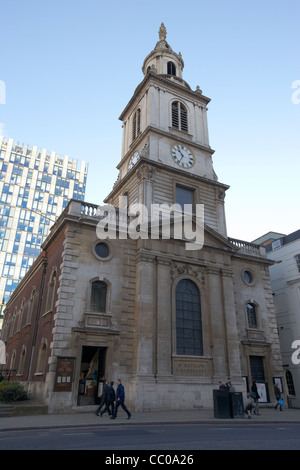 St Botolph Kirche Bishopsgate London England UK-Vereinigtes Königreich Stockfoto