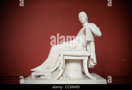 Skulptur in der Skulpturengalerie, Interieur der Crawford Art Gallery, Cork City, Irland Stockfoto