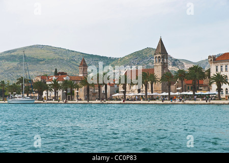 Alte Stadt Trogir, Dalmatien, Kroatien, Europa Stockfoto